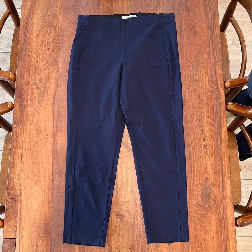 NWOT Croft & Barrow Effortless Stretch Pull-On Ankle Pants in Navy